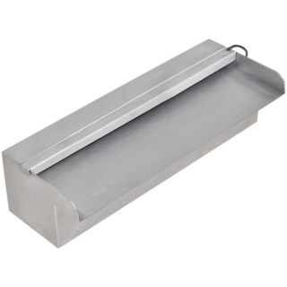 Fontanna/wodospad do basenu, 30 cm, z oświetleniem LED