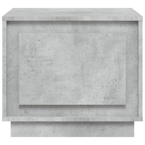 Stolik kawowy, szarość betonu, 51x50x44 cm