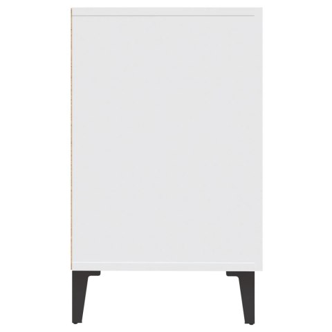 Komoda, biała, 100x36x60 cm, materiał drewnopochodny