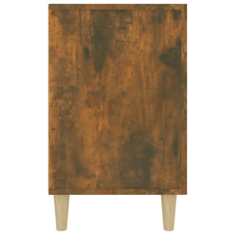 Komoda, przydymiony dąb, 100x36x60 cm, materiał drewnopochodny