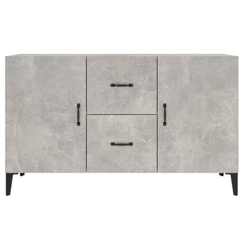 Komoda, szarość betonu, 100x36x60 cm, materiał drewnopochodny