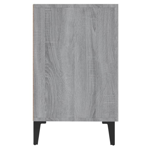 Komoda, szary dąb sonoma, 100x36x60 cm