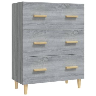 Komoda, szary dąb sonoma, 70x34x90 cm, materiał drewnopochodny