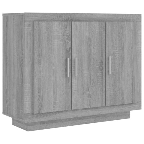 Szafka, szary dąb sonoma, 92x35x75 cm, materiał drewnopochodny