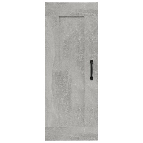 Szafka wisząca, szarość betonu, 35x34x90 cm
