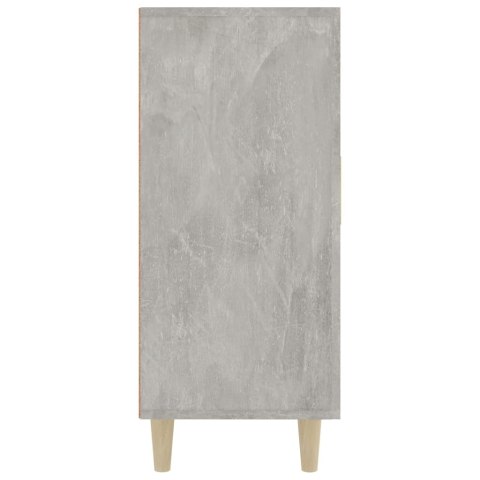 Szafka, szarość betonu, 90x34x80 cm, materiał drewnopochodny