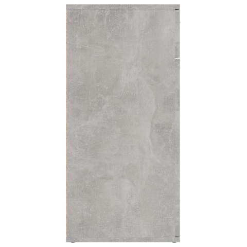 Szafka, szarość betonu, 80x36x75 cm, płyta wiórowa