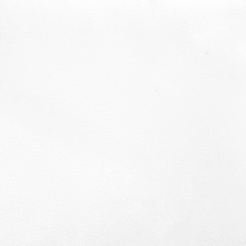 Rama łóżka, biała, 90x200 cm, obite sztuczną skórą