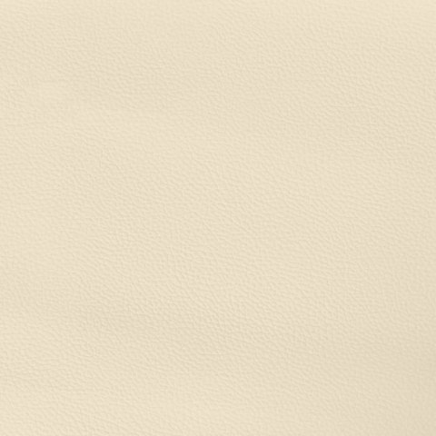 Rama łóżka z zagłówkiem, kremowa, 80x200 cm, sztuczna skóra