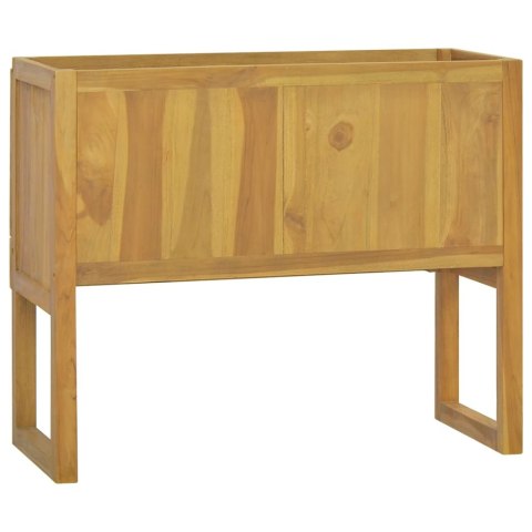 Szafka łazienkowa, 90x45x75 cm, lite drewno tekowe