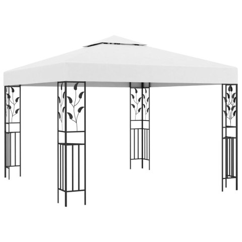 Altana ze sznurem lampek LED, 3x3 m, biała