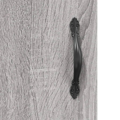 Biurko, szary dąb sonoma, 140x50x75 cm, materiał drewnopochodny
