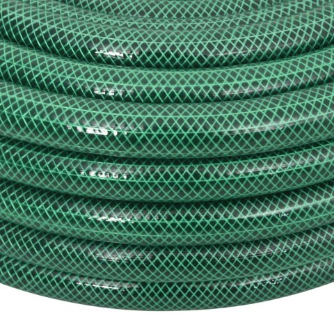 Wąż ogrodowy z zestawem złączek, zielony, 50 m, PVC