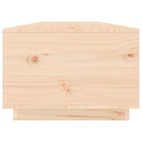 Stolik kawowy, 100x50x35 cm, lite drewno sosnowe