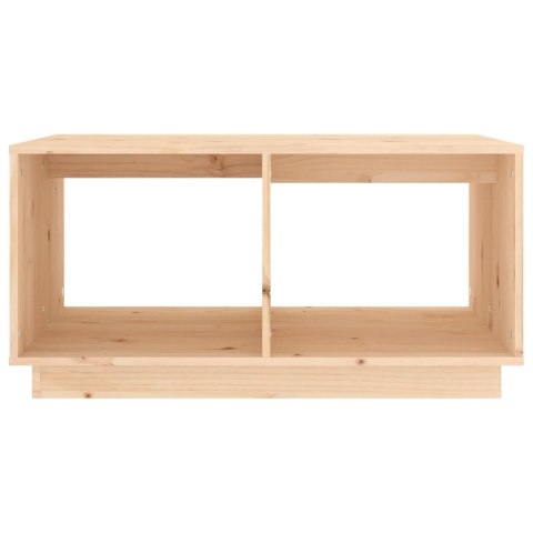 Stolik kawowy, 80x50x40 cm, lite drewno sosnowe