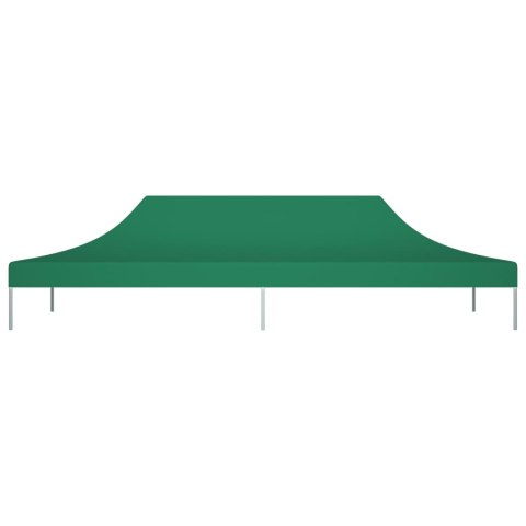 Dach do namiotu imprezowego, 6 x 3 m, zielony, 270 g/m²