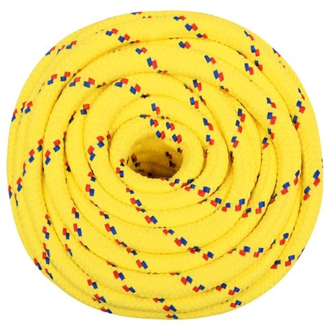 Linka żeglarska, żółta, 16 mm, 250 m, polipropylen