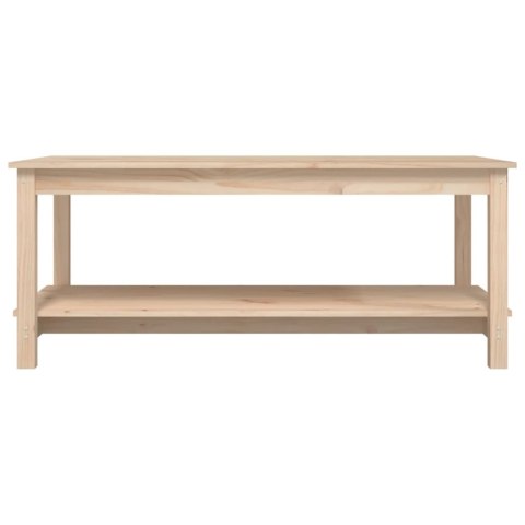 Stolik kawowy, 110x55x45 cm, lite drewno sosnowe