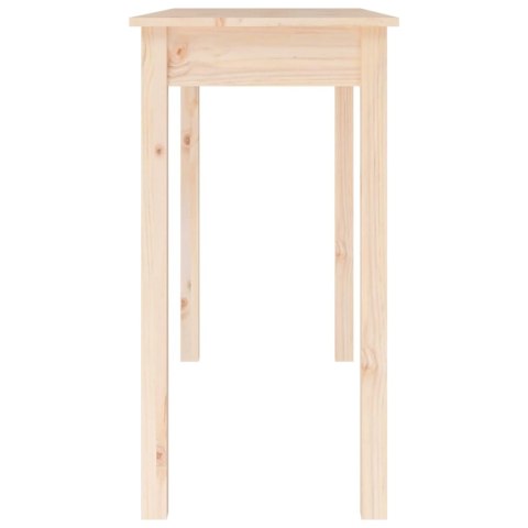 Stolik konsolowy, 110x40x75 cm, lite drewno sosnowe