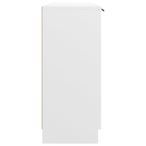 Komoda, biała, 90,5x30x70 cm, materiał drewnopochodny