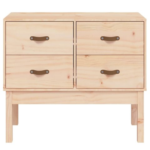 Komoda, 90x40x78 cm, lite drewno sosnowe