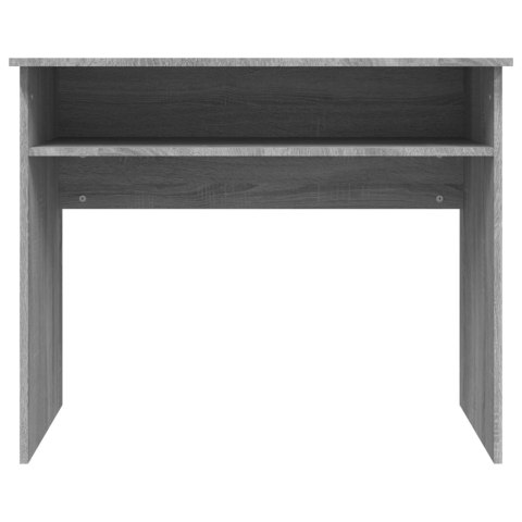 Biurko, szary dąb sonoma, 90x50x74 cm, materiał drewnopochodny