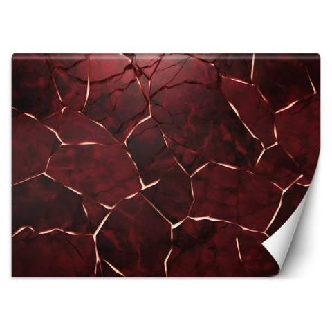 Fototapeta, Czerwona tekstura 3D - 300x210