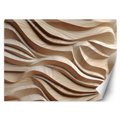 Fototapeta, Fale abstrakcja 3D - 100x70
