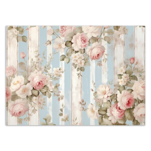 Fototapeta, Kwiaty Shabby Chic - 254x184