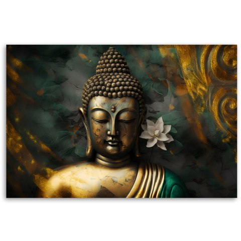 Obraz na płótnie, Budda Abstrakcja Zen - 100x70