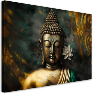 Obraz na płótnie, Budda Abstrakcja Zen - 120x80