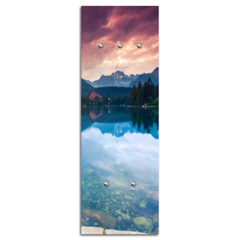 Wieszak, Górskie jezioro - 30x90