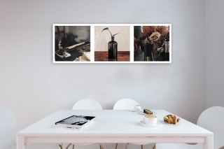 Obraz na płótnie, Martwa natura - zestaw - 120x40