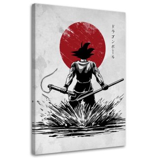 Obraz na płótnie, Anime Manga Samuraj - 70x100