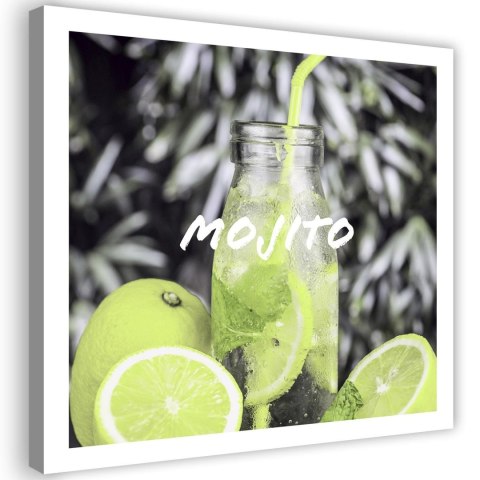 Obraz na płótnie, Mojito drink - 50x50