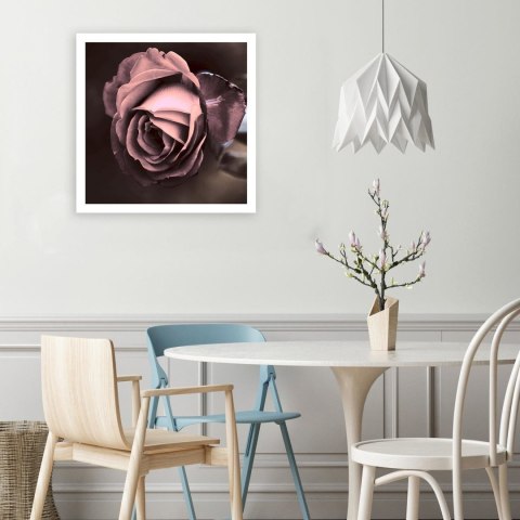Obraz na płótnie, Piękna róża kwiat - 30x30