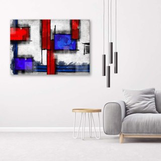 Obraz na płótnie, Abstrakcja geometryczna - 60x40