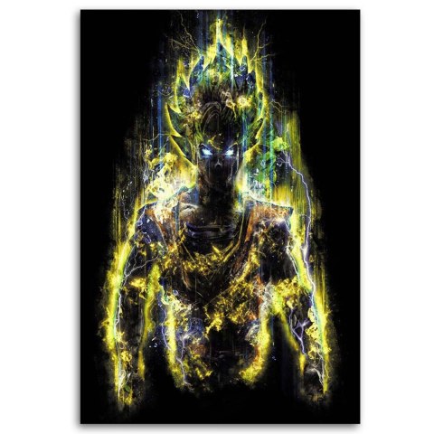 Obraz na płótnie, Goku bohater anime - 40x60