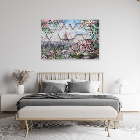 Obraz, Wieża Eiffla wiosną - 60x40