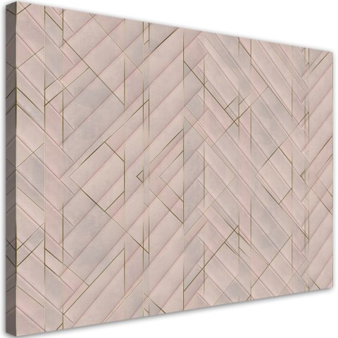 Obraz na płótnie, Geometryczny wzór - 90x60