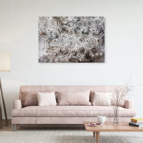 Obraz na płótnie, Abstrakcyjna mandala - 60x40