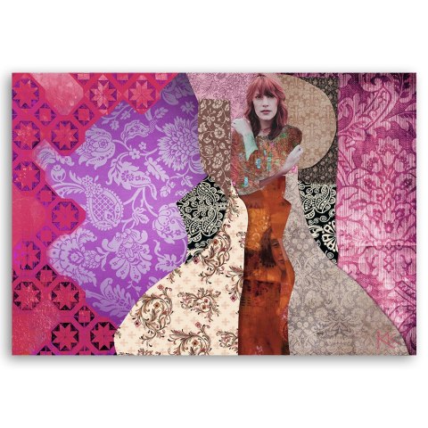 Obraz na płótnie, Gustav Klimt Kobieta - 90x60