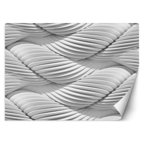 Fototapeta, Fale abstrakcyjne 3D - 200x140