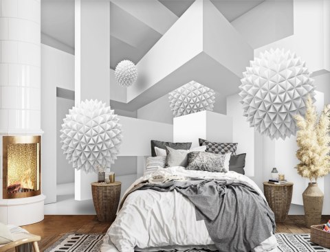 Fototapeta, Geometryczna abstrakcja 3D - 400x280
