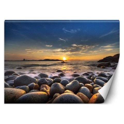 Fototapeta, Zachód słońca nad morzem - 150x105