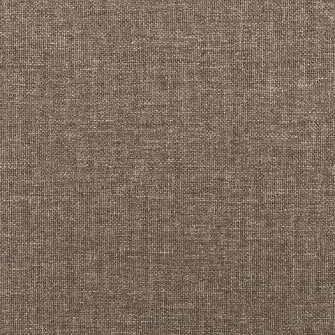 Rama łóżka, kolor taupe, 180x200 cm, obita tkaniną