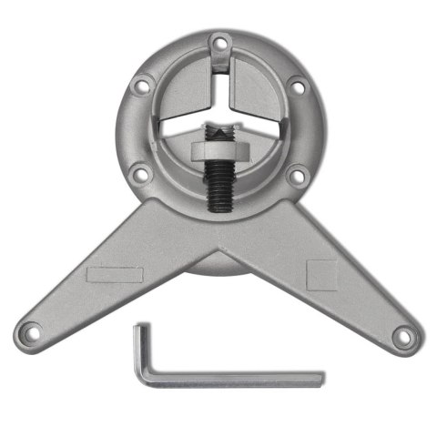 4 nogi do stołu z regulacją wysokości 710 mm Chrom