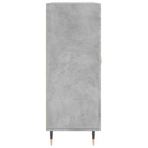 Szafka, szarość betonu, 69,5x34x90 cm, materiał drewnopochodny