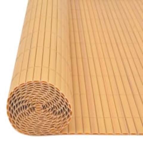 Ogrodzenie dwustronne, 110x500 cm, żółte