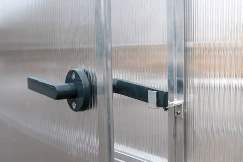 Szklarnia Sanus L-15 wymiar 2,2x6,4m H=2,15m 14,1m2 poliwęglan 6mm